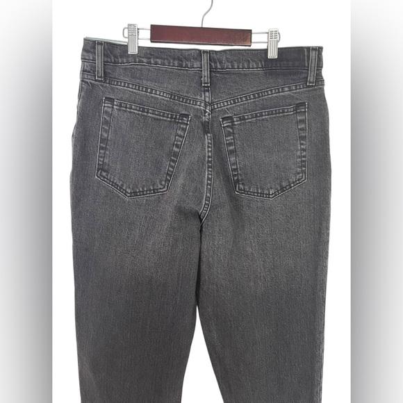 NWT Abercrombie & Fitch The 90’s Straight Ultra High Rise Washed Black 31/12S - Picture 10 of 11